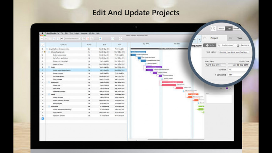 project planning software for mac